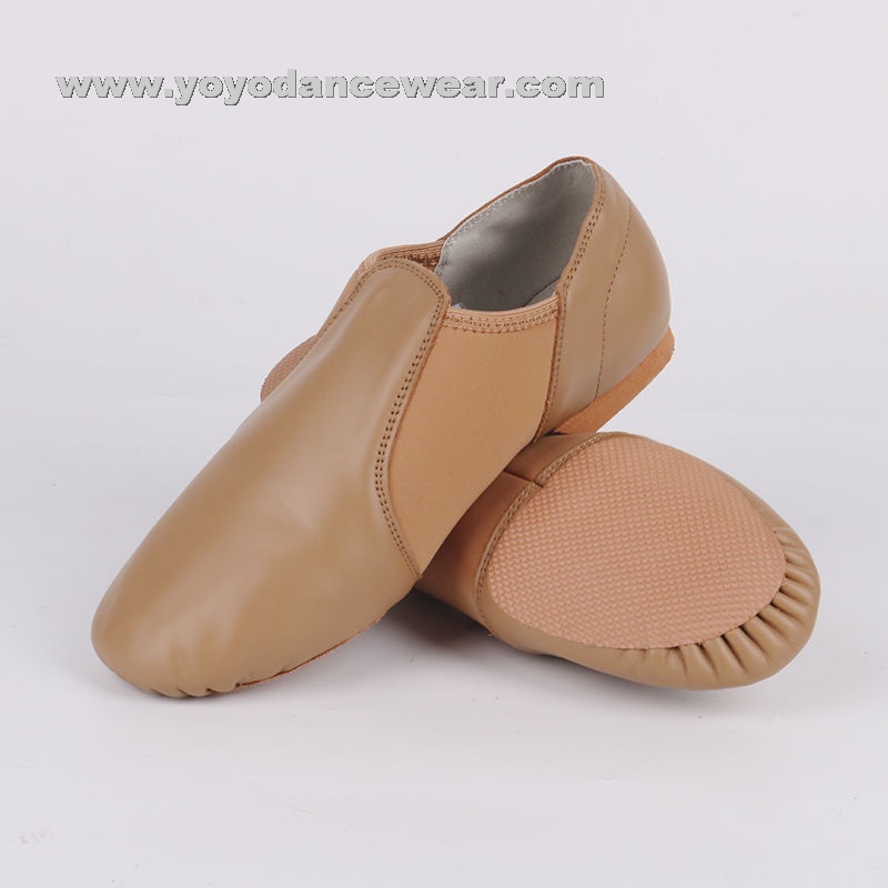Cow Leather Neoprene Jazz Shoes