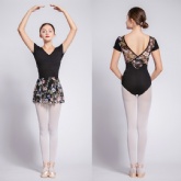 Lacy flower Printing Leotards