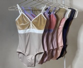 Mesh Camisole Leotard For Ballet