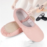 Free Tie PU Ballet Slippers Full Sole