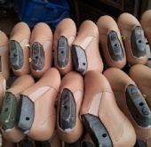 Cow Leather Double Elastic Jazz Shoes